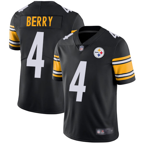 Men Pittsburgh Steelers Football #4 Limited Black Jordan Berry Home Vapor Untouchable Nike NFL Jersey